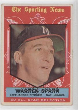 1959 Topps - [Base] #571 - High # - Warren Spahn [Good to VG‑EX]