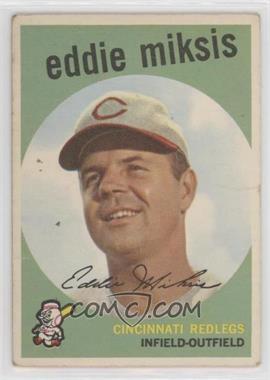 1959 Topps - [Base] #58 - Eddie Miksis