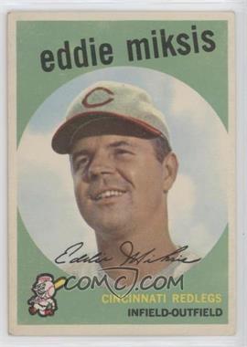 1959 Topps - [Base] #58 - Eddie Miksis