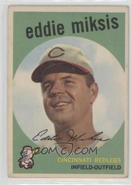 1959 Topps - [Base] #58 - Eddie Miksis