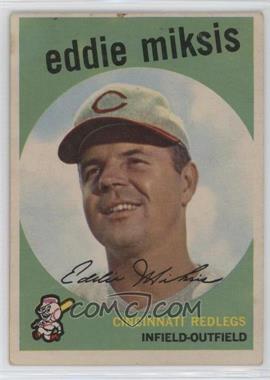 1959 Topps - [Base] #58 - Eddie Miksis