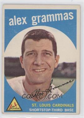 1959 Topps - [Base] #6 - Alex Grammas