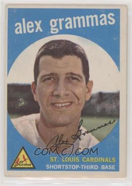 1959 Topps - [Base] #6 - Alex Grammas