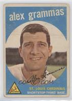 Alex Grammas [COMC RCR Poor]