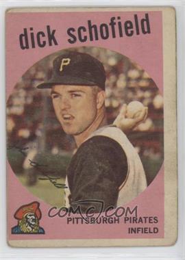 1959 Topps - [Base] #68 - Dick Schofield