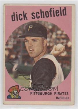 1959 Topps - [Base] #68 - Dick Schofield