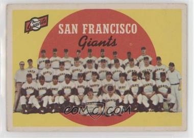 1959 Topps - [Base] #69 - Second Series Checklist - San Francisco Giants