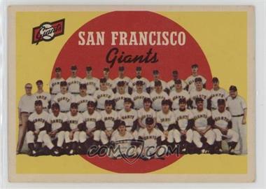 1959 Topps - [Base] #69 - Second Series Checklist - San Francisco Giants