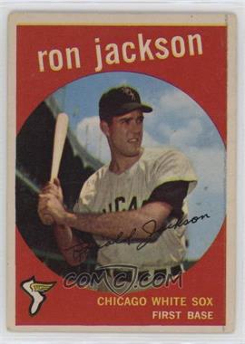 1959 Topps - [Base] #73 - Ron Jackson [Poor to Fair]