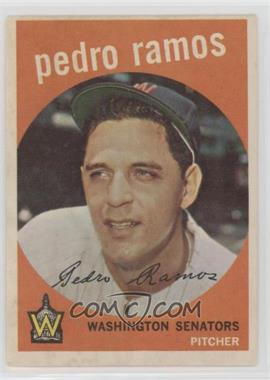 1959 Topps - [Base] #78 - Pedro Ramos [Good to VG‑EX]