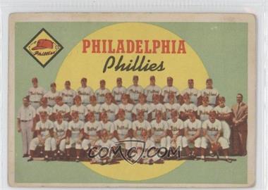 1959 Topps - [Base] #8 - First Series Checklist - Philadelphia Phillies [Good to VG‑EX]