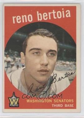 1959 Topps - [Base] #84 - Reno Bertoia