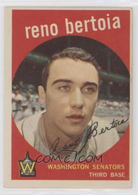 1959 Topps - [Base] #84 - Reno Bertoia