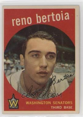 1959 Topps - [Base] #84 - Reno Bertoia