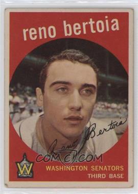 1959 Topps - [Base] #84 - Reno Bertoia