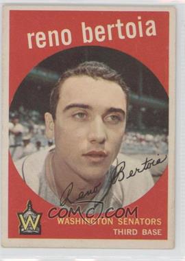 1959 Topps - [Base] #84 - Reno Bertoia