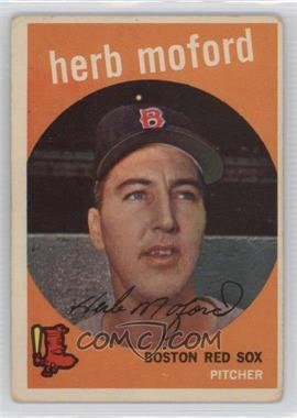 1959 Topps - [Base] #91 - Herb Moford [Good to VG‑EX]