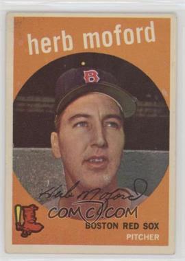 1959 Topps - [Base] #91 - Herb Moford [Good to VG‑EX]