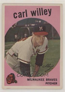 1959 Topps - [Base] #95 - Carl Willey