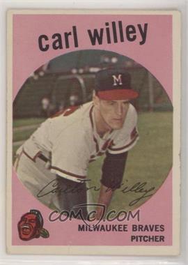 1959 Topps - [Base] #95 - Carl Willey