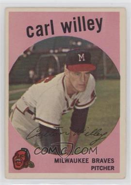 1959 Topps - [Base] #95 - Carl Willey