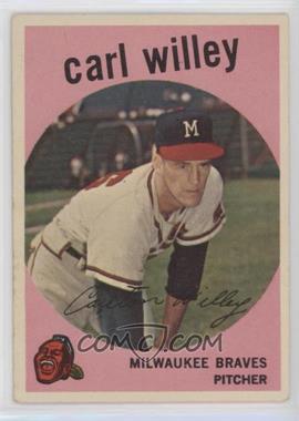 1959 Topps - [Base] #95 - Carl Willey