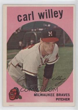 1959 Topps - [Base] #95 - Carl Willey