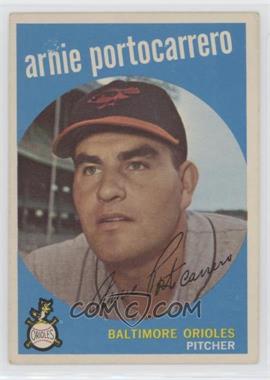 1959 Topps - [Base] #98 - Arnie Portocarrero