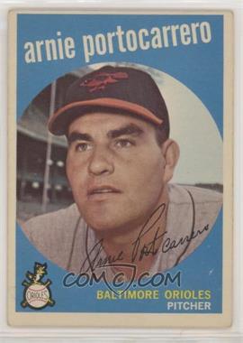 1959 Topps - [Base] #98 - Arnie Portocarrero