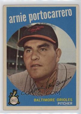 1959 Topps - [Base] #98 - Arnie Portocarrero