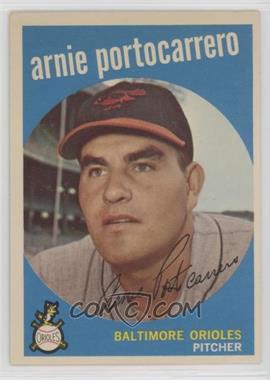 1959 Topps - [Base] #98 - Arnie Portocarrero