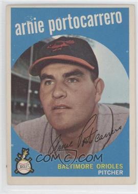 1959 Topps - [Base] #98 - Arnie Portocarrero