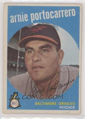 1959 Topps - [Base] #98 - Arnie Portocarrero