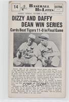 Dizzy Dean, Daffy Dean