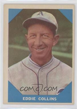 1960 Fleer Baseball Greats - [Base] #20 - Eddie Collins