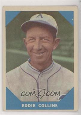 1960 Fleer Baseball Greats - [Base] #20 - Eddie Collins