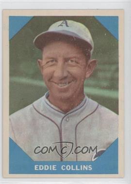 1960 Fleer Baseball Greats - [Base] #20 - Eddie Collins