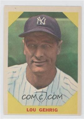 1960 Fleer Baseball Greats - [Base] #28 - Lou Gehrig [Noted]