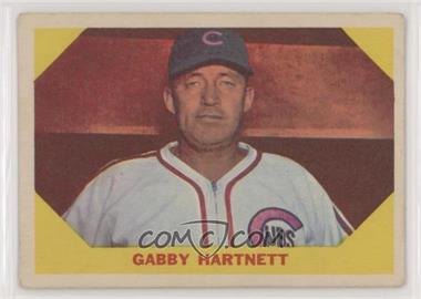 1960 Fleer Baseball Greats - [Base] #29 - Gabby Hartnett