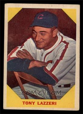 1960 Fleer Baseball Greats - [Base] #31 - Tony Lazzeri [VG EX]