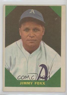 1960 Fleer Baseball Greats - [Base] #53 - Jimmie Foxx [Poor to Fair]