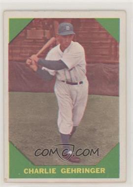 1960 Fleer Baseball Greats - [Base] #58 - Charlie Gehringer