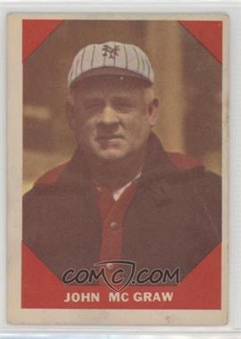 1960 Fleer Baseball Greats - [Base] #66 - John McGraw [COMC RCR Poor]
