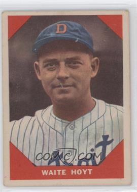 1960 Fleer Baseball Greats - [Base] #69 - Waite Hoyt