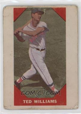 1960 Fleer Baseball Greats - [Base] #72 - Ted Williams [Poor to Fair]