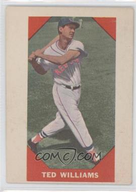 1960 Fleer Baseball Greats - [Base] #72 - Ted Williams [Good to VG‑EX]