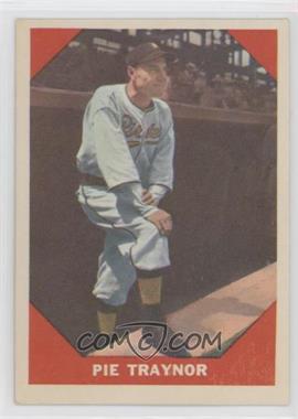 1960 Fleer Baseball Greats - [Base] #77 - Pie Traynor