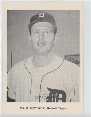 1960 Jay Publishing Detroit Tigers - [Base] #_PAFO - Paul Foytack