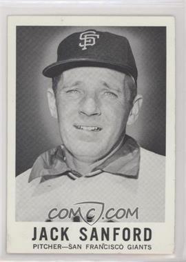 1960 Leaf - [Base] #54 - Jack Sanford