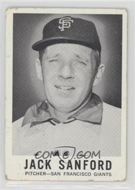 1960 Leaf - [Base] #54 - Jack Sanford [Poor to Fair]